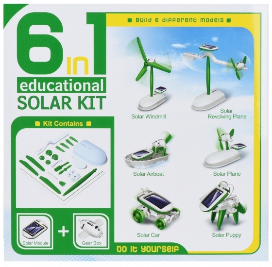 Робот-конструктор Same Toy Солнцебот 6 в 1 на солнечной батарее