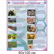 Стенд Опасные животные