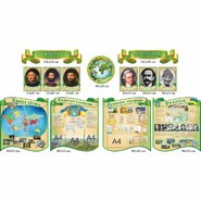 Комплект стендов в кабинет географии