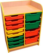 Тумба для дидактических материалов (тип 1) без лотков и направляющих