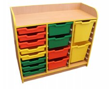 Тумба для дидактических материалов (тип 2), без лотков и направляющих